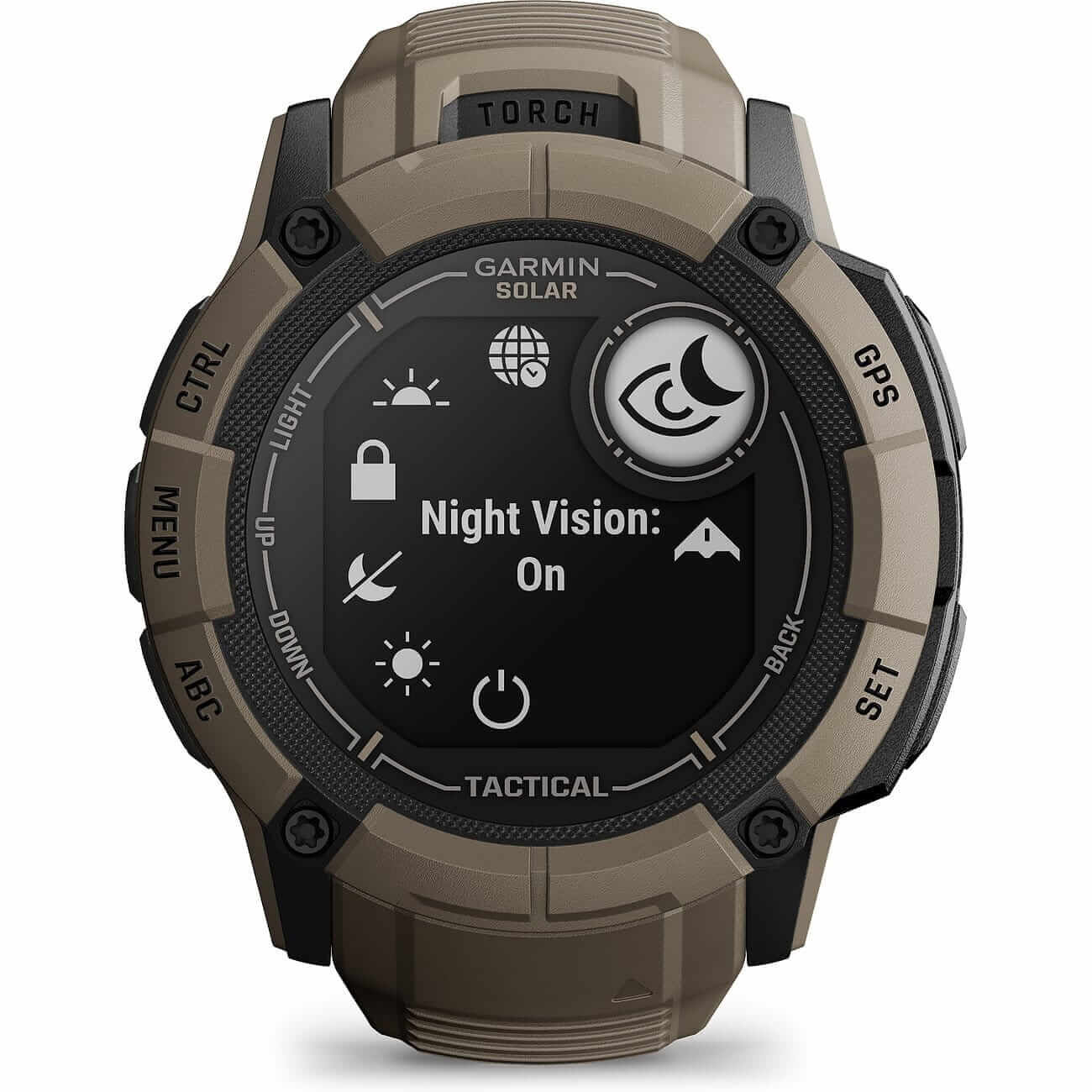 Garmin Instinct 2X Solar - Tactical Edition Olivgruen Herrenuhr 010-02805-02