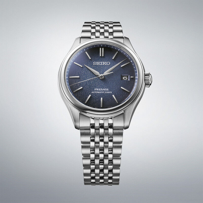 Seiko Presage Classic Series 'Aiiro' Uhr Herrenuhr SPB525J1