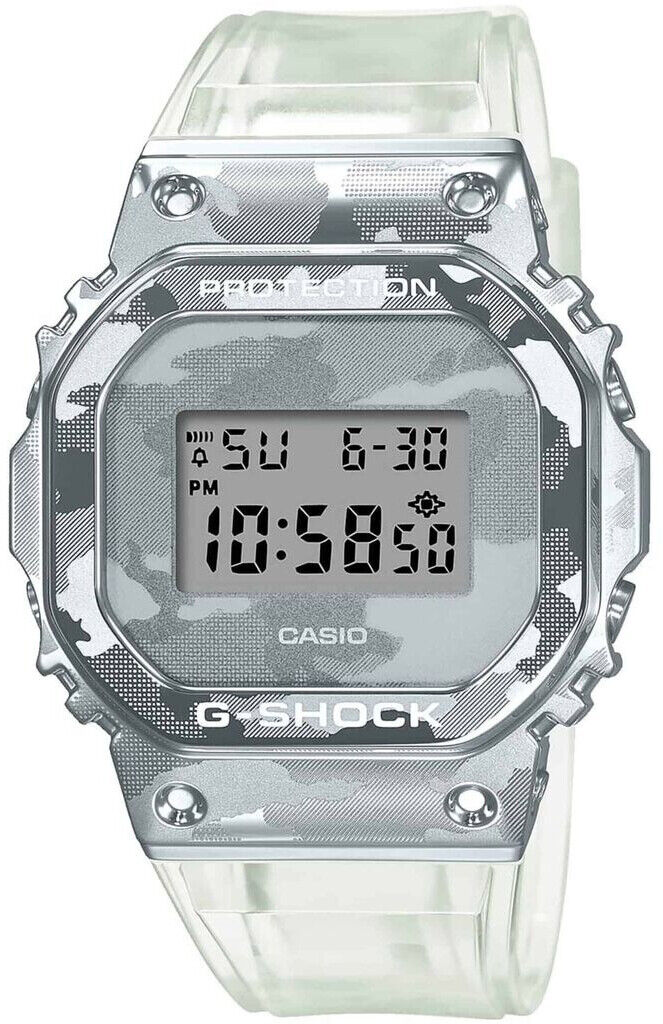 Casio G-Shock Herrenuhr Limited Edition Skeleton Camouflage GM-5600SCM-1ER
