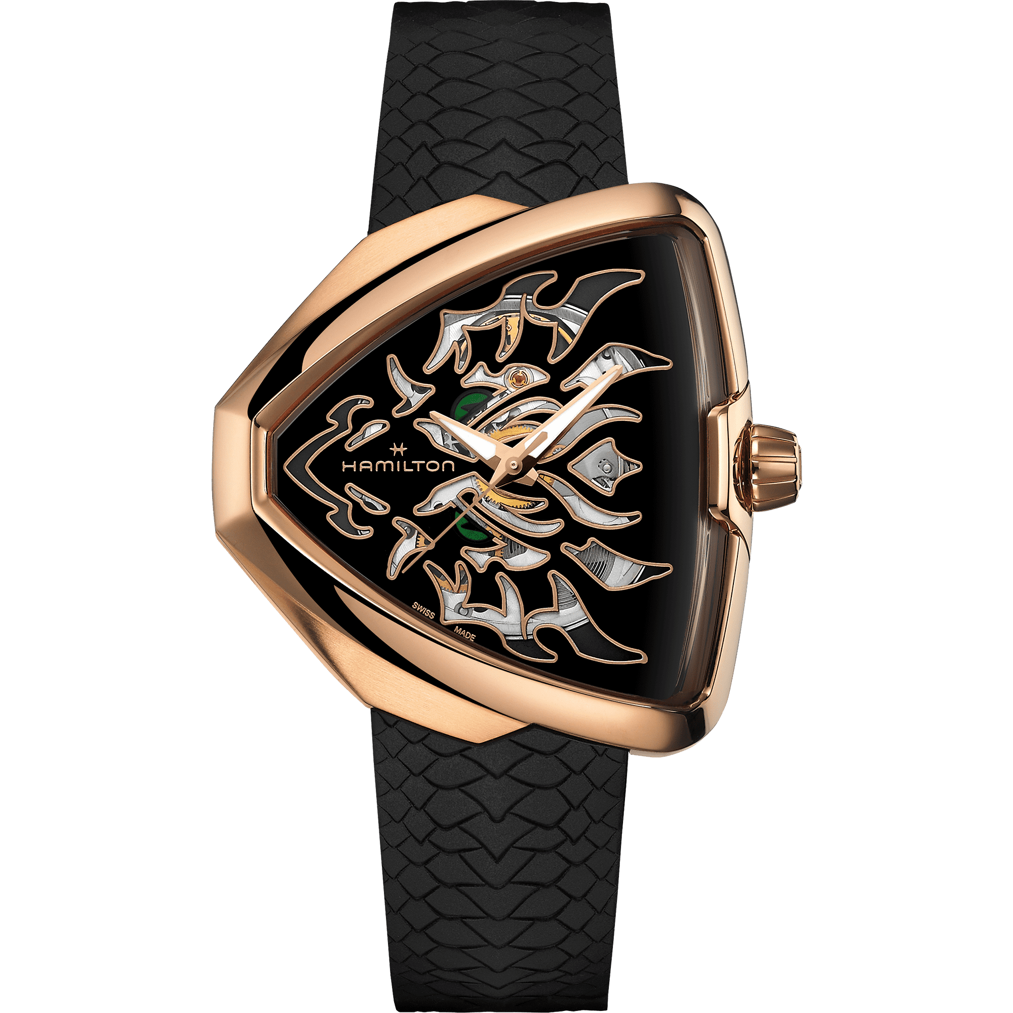 Hamilton Ventura Elvis80 Skeleton Automatik Herrenuhr H24525332