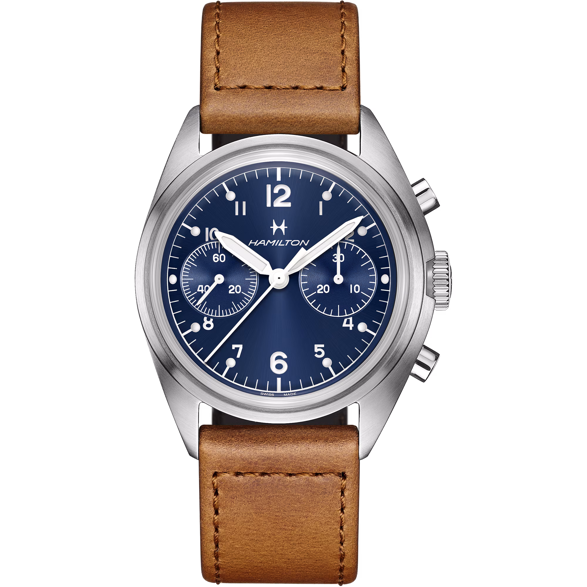 Hamilton Khaki Aviation Pilot Pioneer Mechanical Chronograph Herrenuhr H76409540