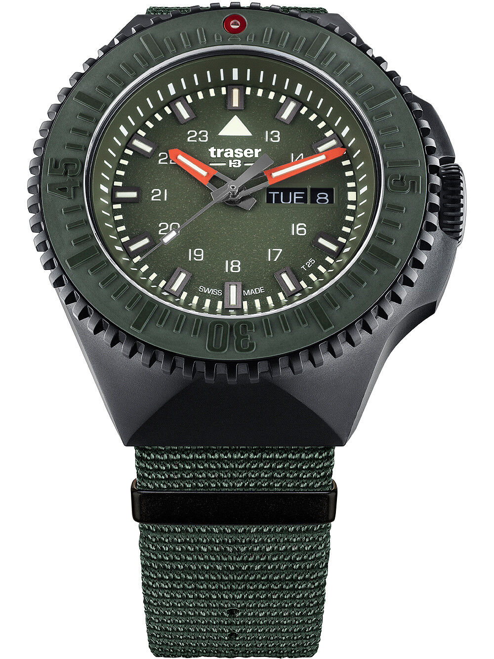 Traser H3 P69 Black Stealth Green Herrenuhr 109858