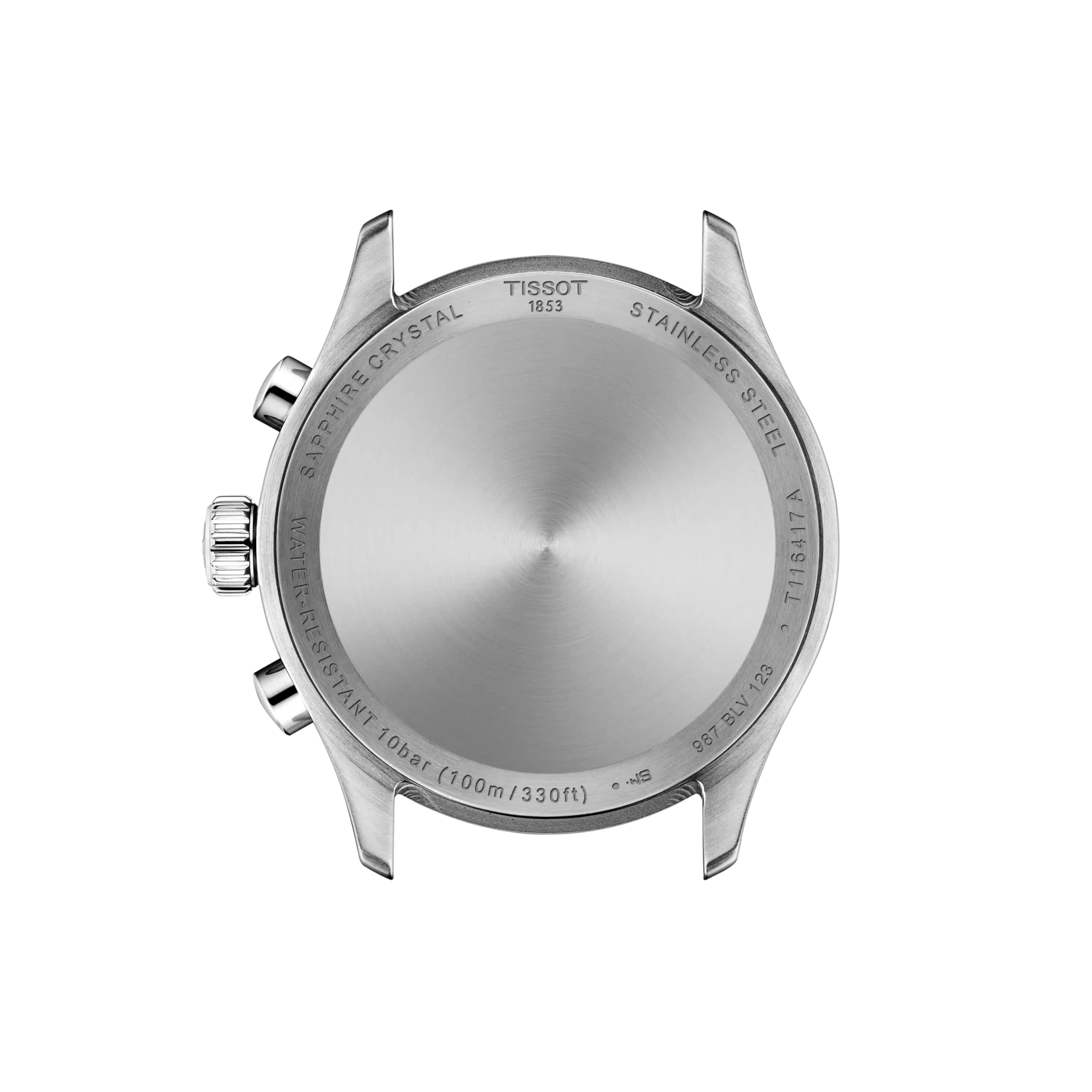 Tissot Chrono L 42mm, Schweizer Quarzwerk, Edelstahlgehäuse, Lederband Herrenuhr T116.417.16.092.00