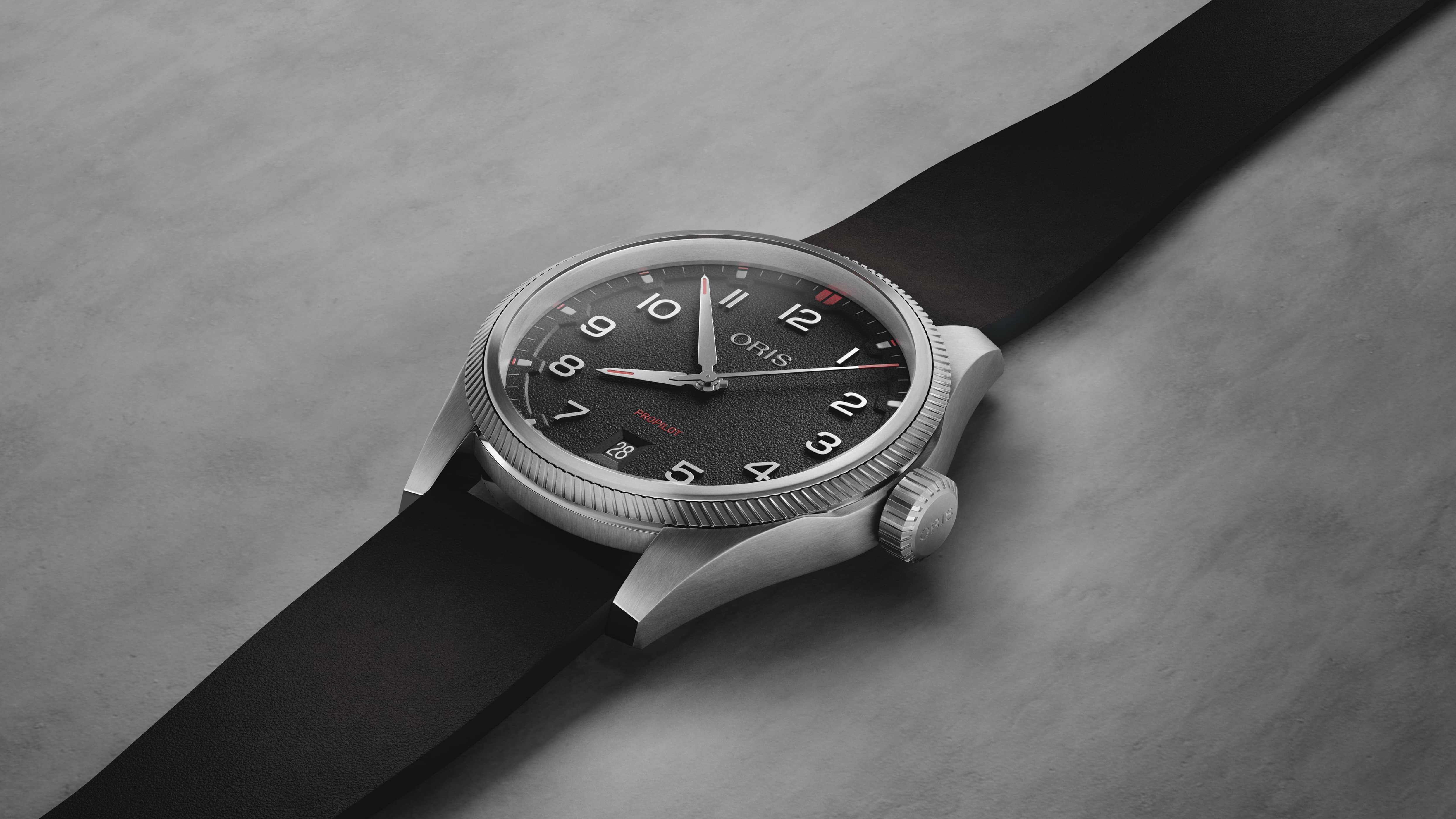 Oris ProPilot Date Herrenuhr 01 733 7805 4164-07 6 20 14LC