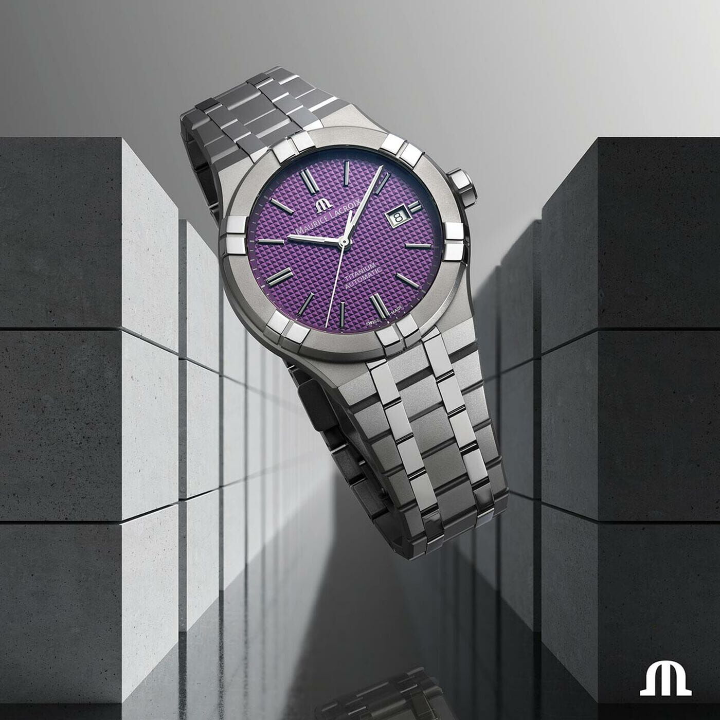 Maurice Lacroix Aikon Automatic Titanium Ai6008-tt032-430-1