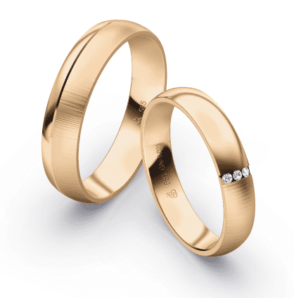 First Individual Love 3D Summer – One pair of wedding rings Rauschmayer 72-04042 / 73-04042