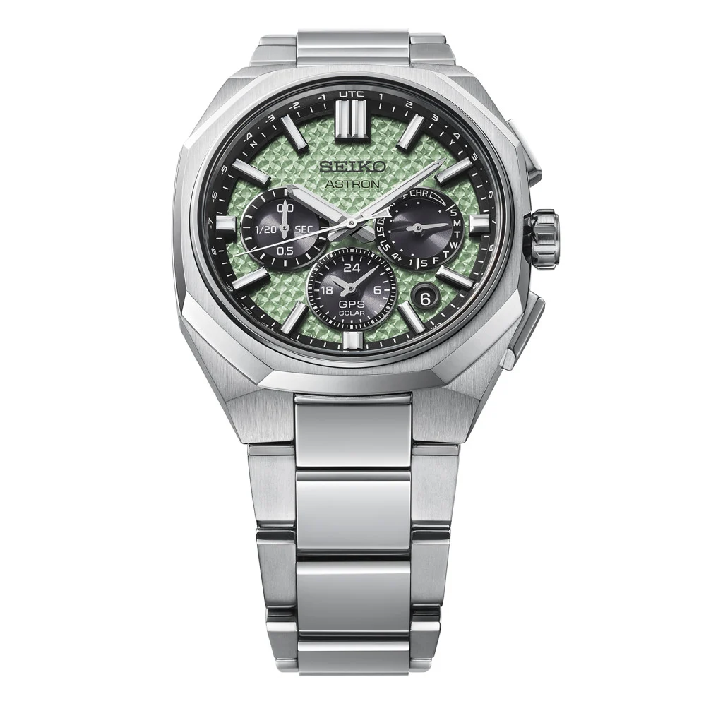 Seiko Astron GPS Solar 2026 Limited Edition Grün, Limitiert auf 1200 Stück, Herrenuhr HAB005J1