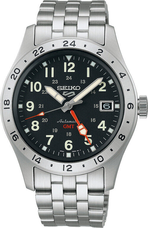 Seiko SSK023K1 5 Sports GMT Field Sports Style Men's Watch