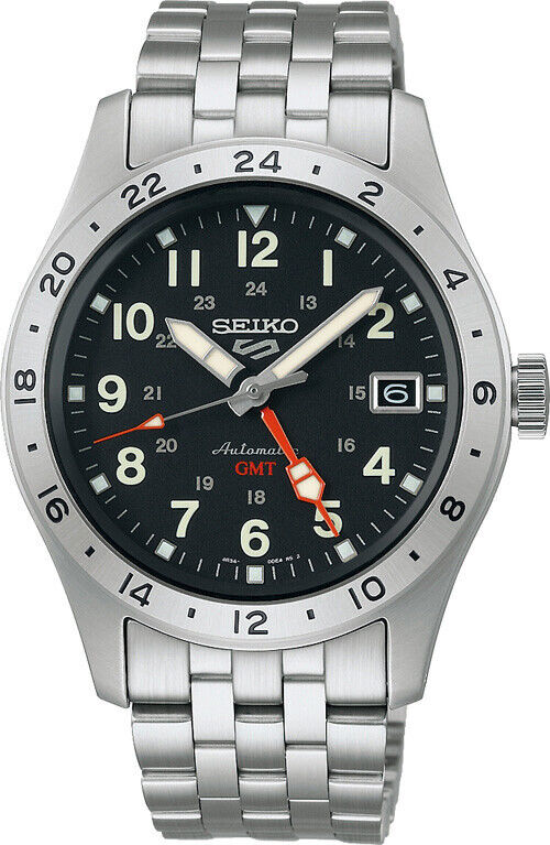 Seiko SSK023K1 5 Sports GMT Field Sports Style Herrenuhr Seiko SSK023K1 5 Sports GMT Field Sports Style Herrenuhr