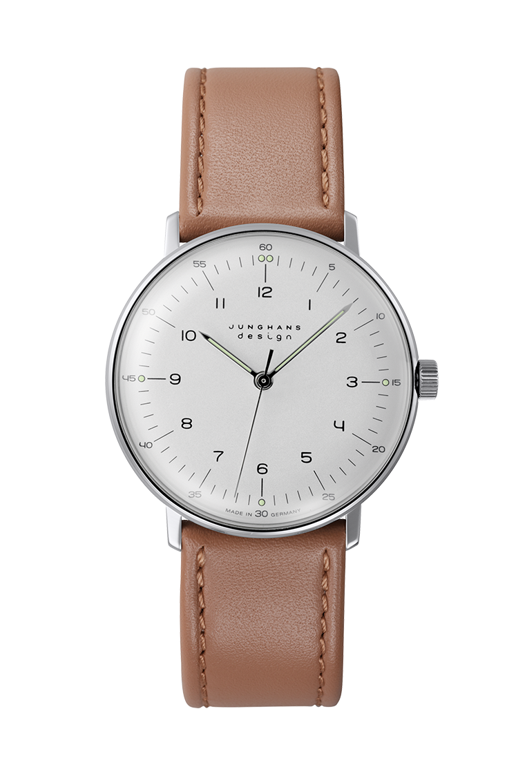 Junghans max bill Handaufzug Saphirglas Herrenuhr 027/3701.02