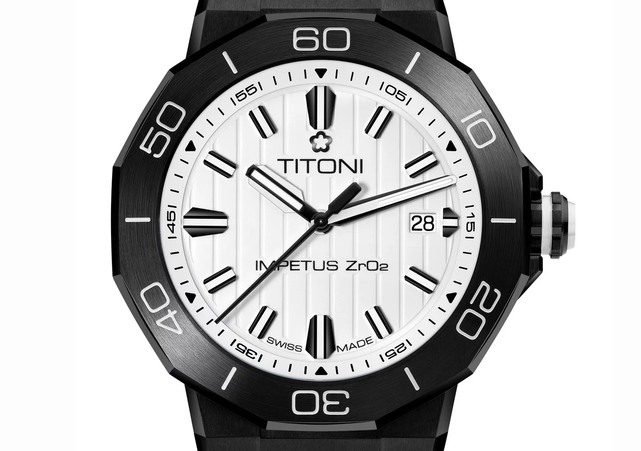 Titoni Impetus Ceramtech Set Herrenuhr 83765 B-WW-712