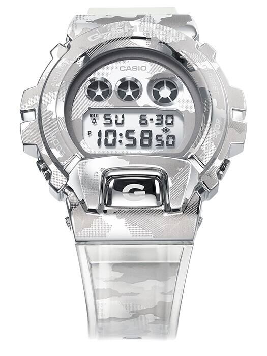 Casio G-Shock Herrenuhr Limited Edition Skeleton Camouflage GM-6900SCM-1ER