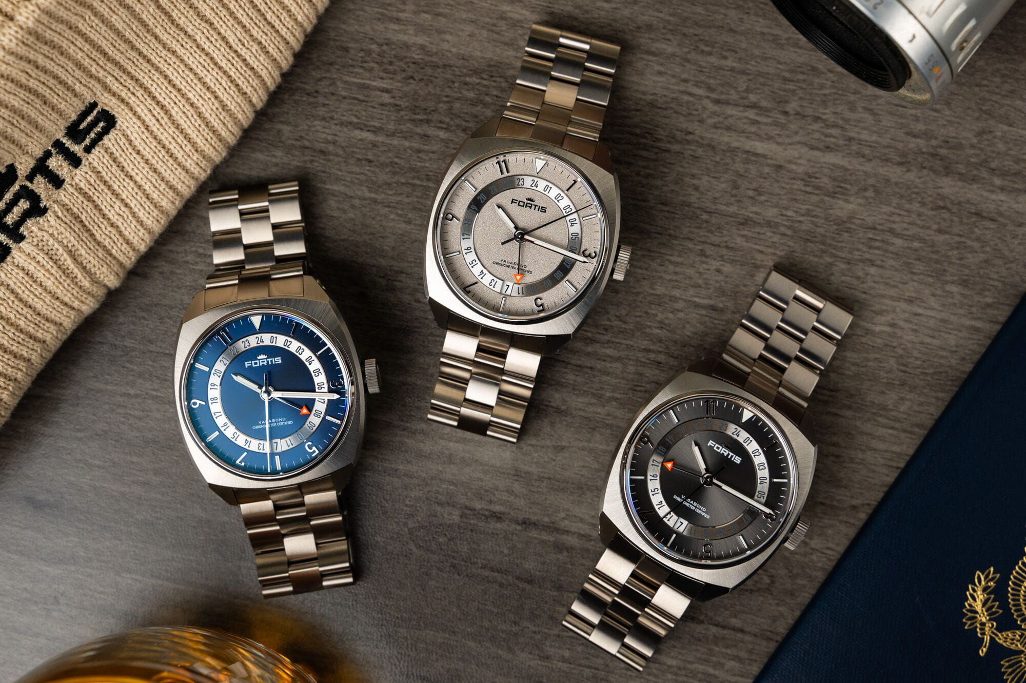 vUw_nghw Fortis VAGABOND V-40 Urban Shadow Herrenuhr F6660004