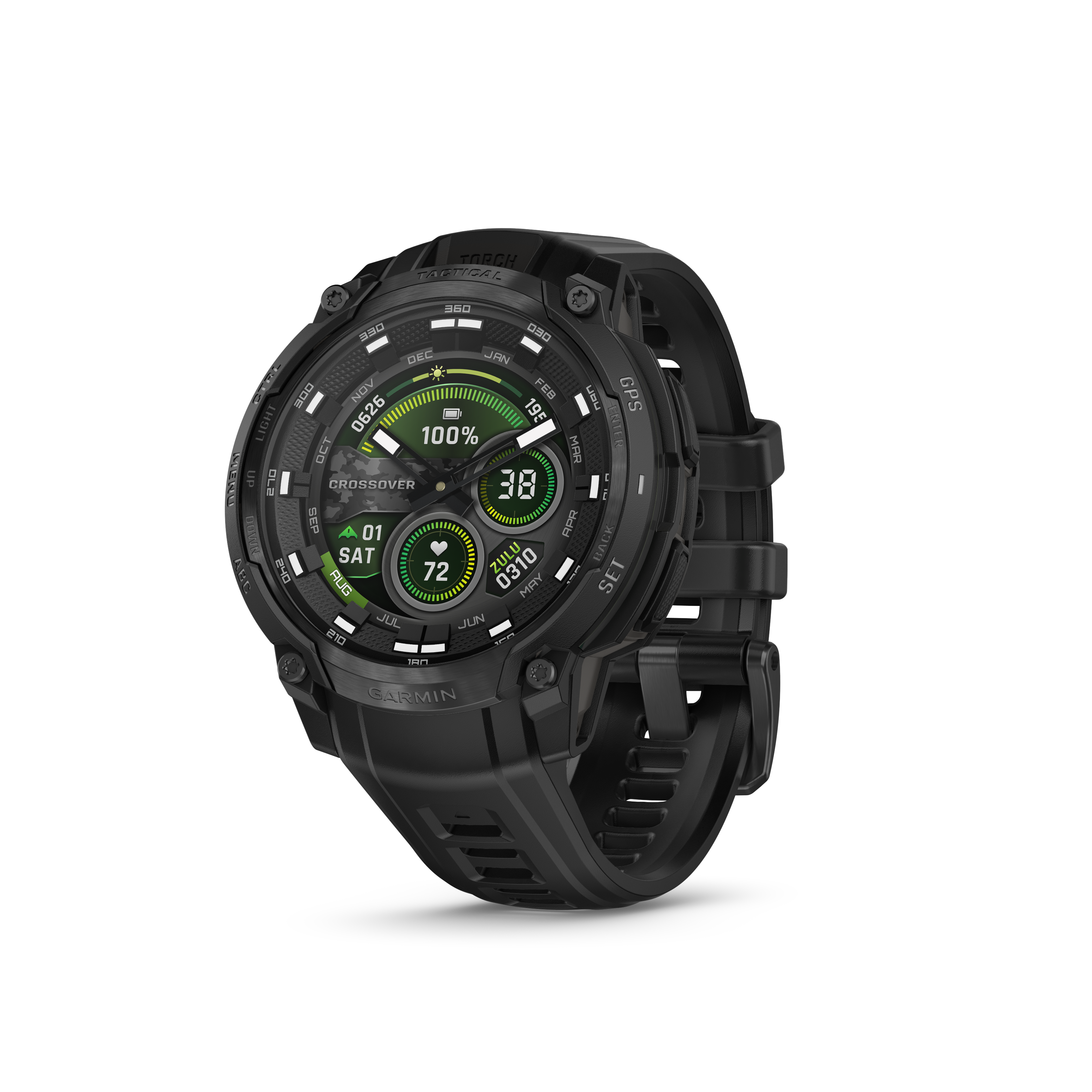 Garmin Instinct® Crossover AMOLED - Tactical Edition
Schwarz Herrenuhr 010-03398-02 Garmin Instinct® Crossover AMOLED - Tactical Edition
Schwarz Herrenuhr 010-03398-02