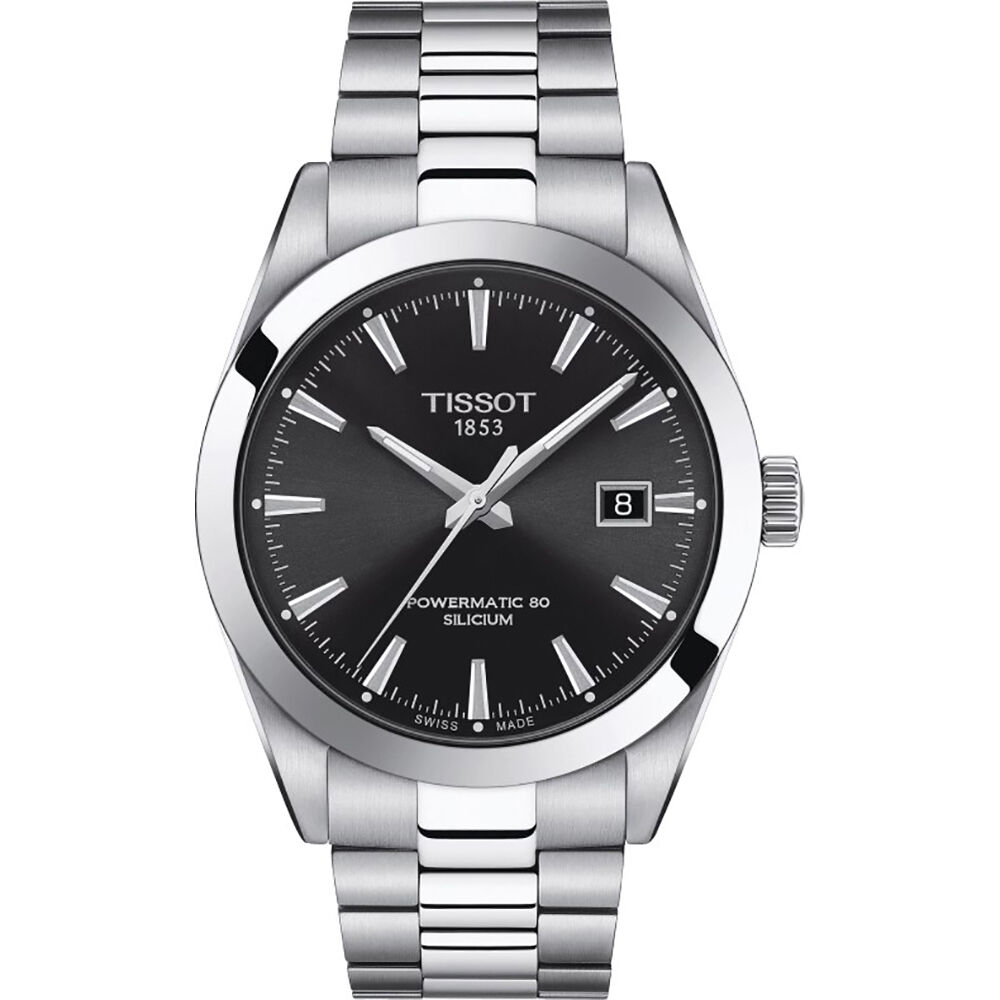 tissot-gentleman-powermatic-80-silicium-t1274071105100-11246973 Tissot GENTLEMAN men's watch T127.407.11.051.00