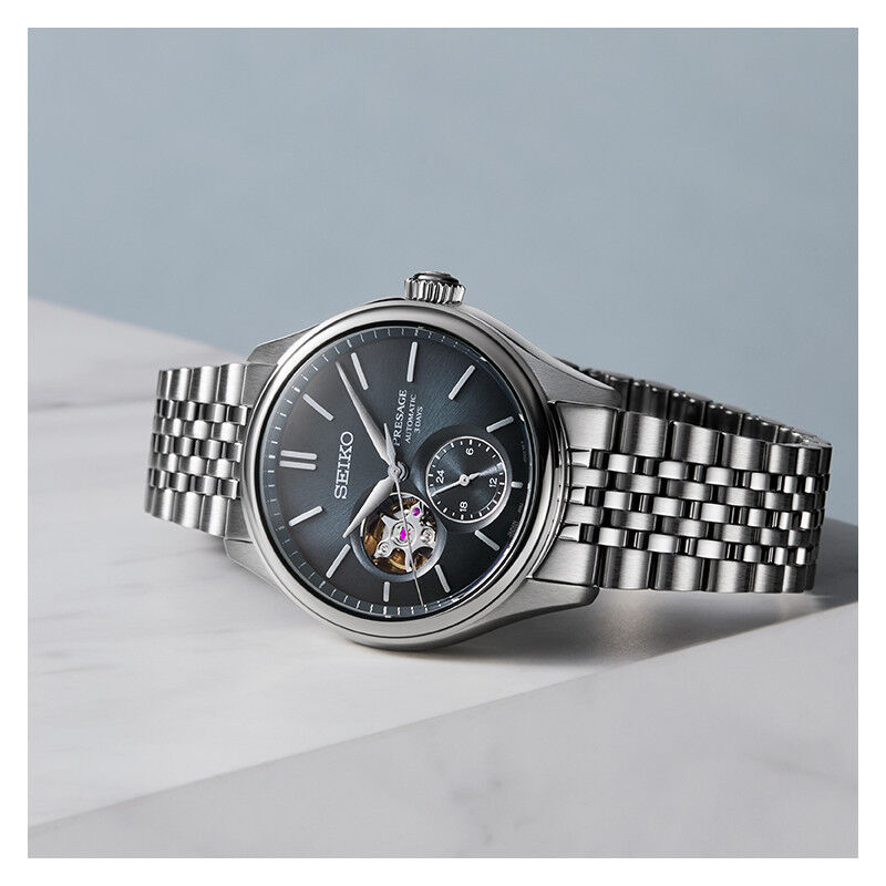 Seiko Presage Classic Series 'Aiiro' Uhr Herrenuhr SPB527J1