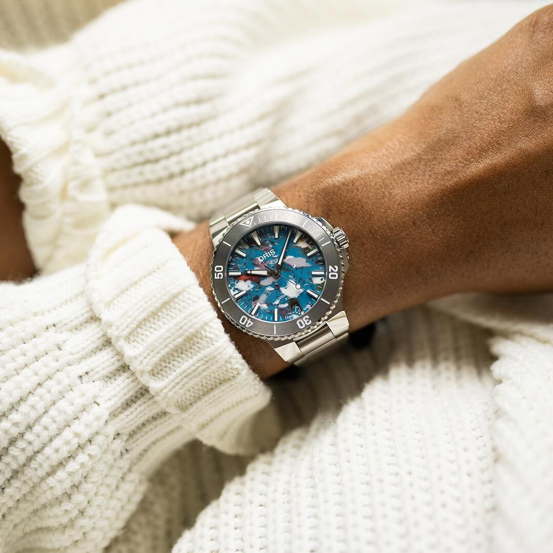 Oris men's watch Aquis 01 400 7790 4150-07 8 23 02PEB Oris men's watch Aquis 01 400 7790 4150-07 8 23 02PEB