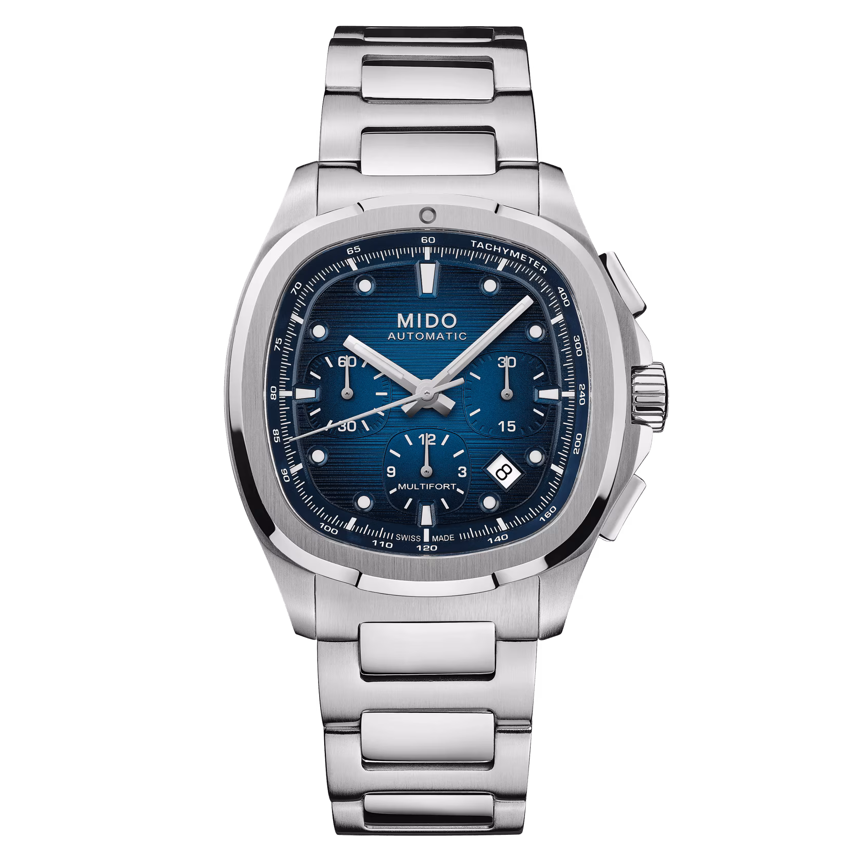 Mido Multifort TV Chronograph Blue with additional strap Men's watch M049.527.11.041.00
