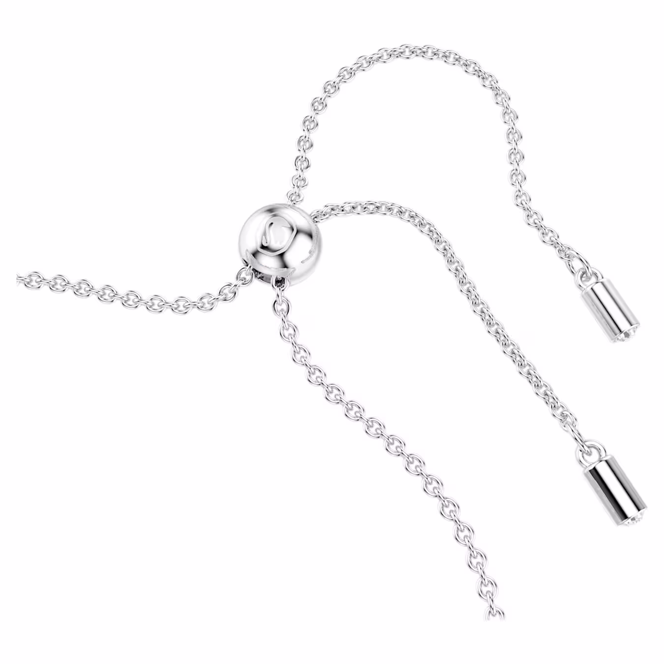 Swarovski Matrix Tennis Bracelet, Various Cuts, Blue, Rhodium Plated