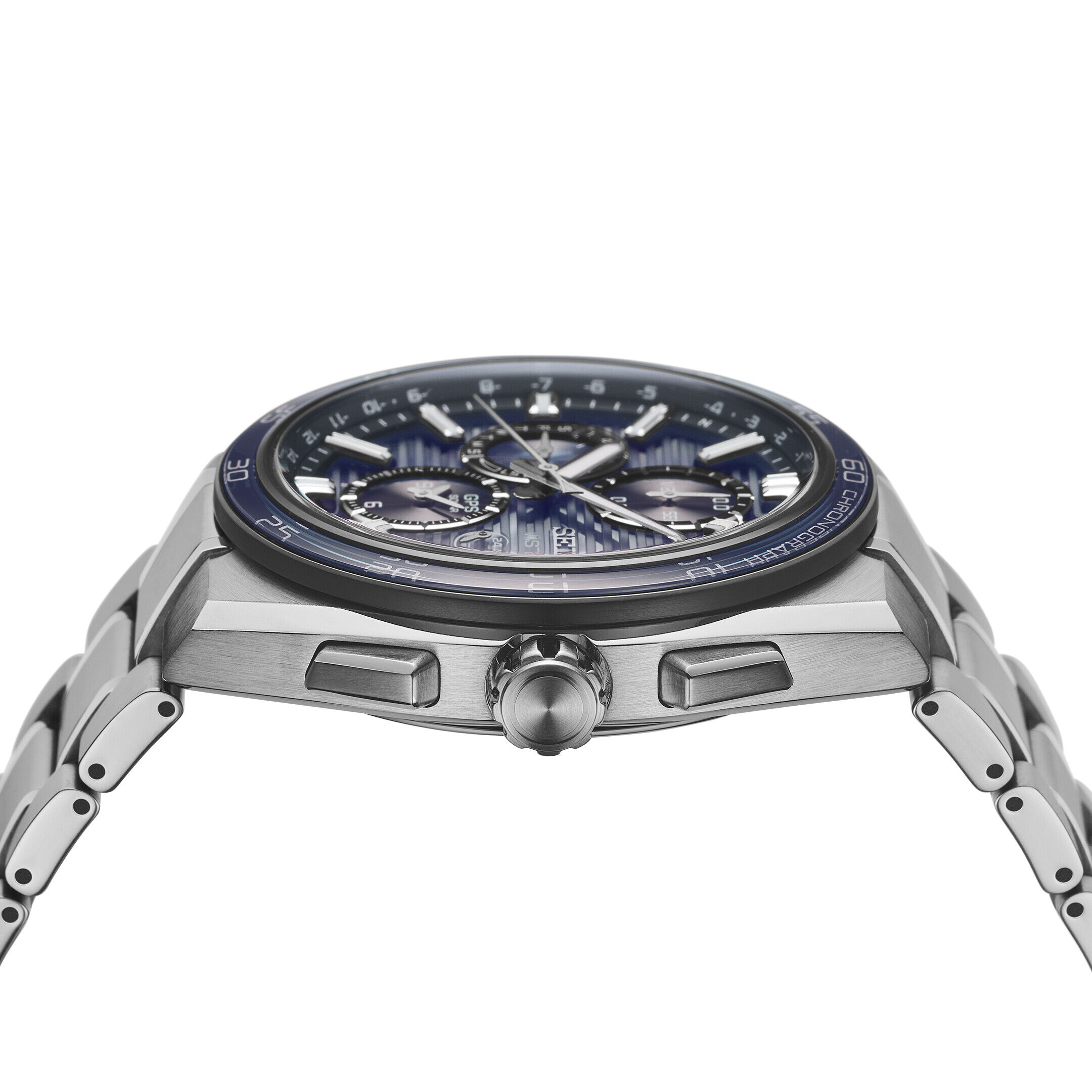 Seiko Seiko Astron GPS Solar Dual Time Chronograph Men's Watch SSH151J1 Seiko Seiko Astron GPS Solar Dual Time Chronograph Men's Watch SSH151J1