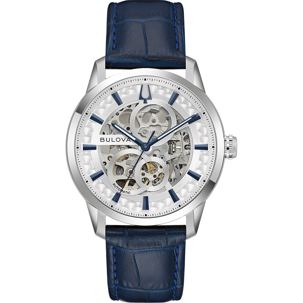 Bulova Sutton Skeleton Herrenuhr 96A330