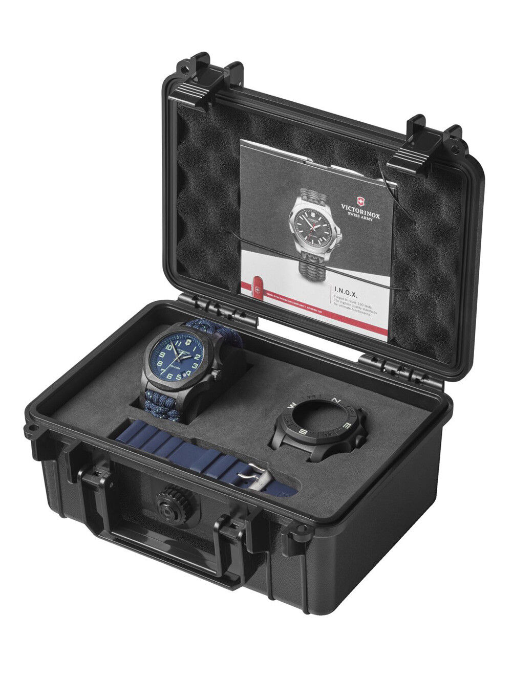 Victorinox Herrenuhr Set I.N.O.X Carbon 241860