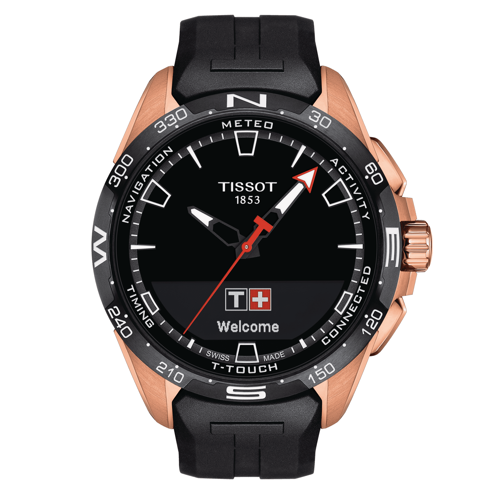 T121-420-47-051-02h6d00qINN7Gfe Tissot T-TOUCH CONNECT SOLAR men's watch T121.420.47.051.02