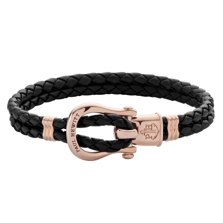 Paul Hewitt Armband Female Phinity Shackle Leder PH-FSH-L-R-B-M Paul Hewitt Armband Female Phinity Shackle Leder PH-FSH-L-R-B-M