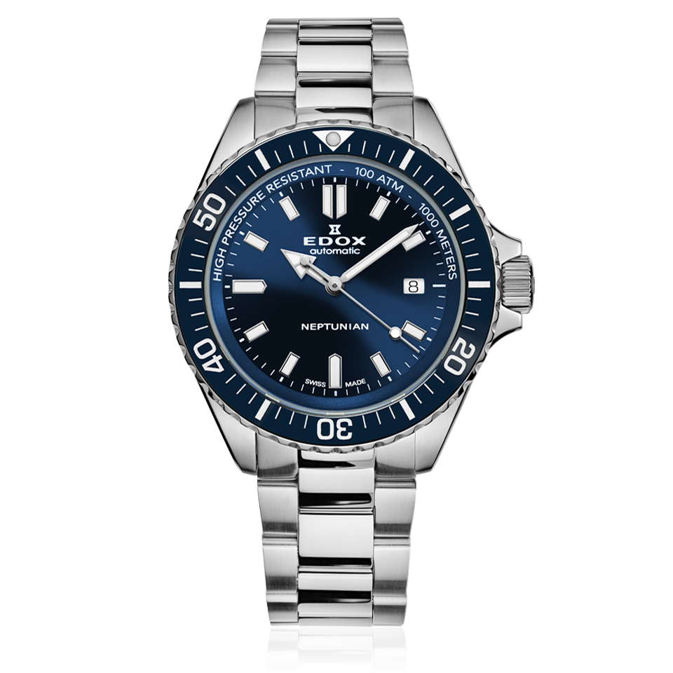 80120-3BUM-BUF Edox Neptunian Automatic men's watch 80120-3BUM-BUF