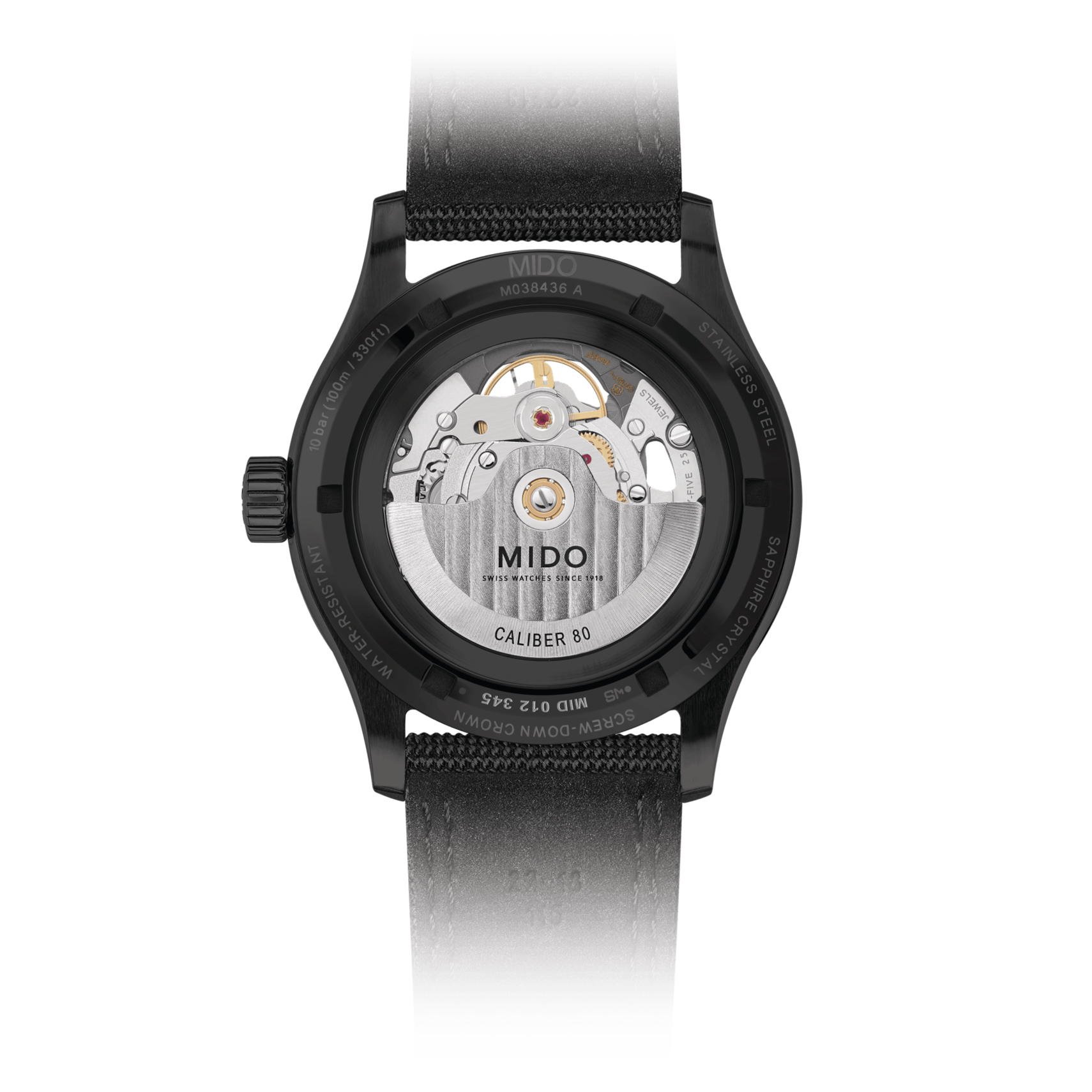MIDO Multifort Skeleton Vertigo Herrenuhr M038.436.37.051.00