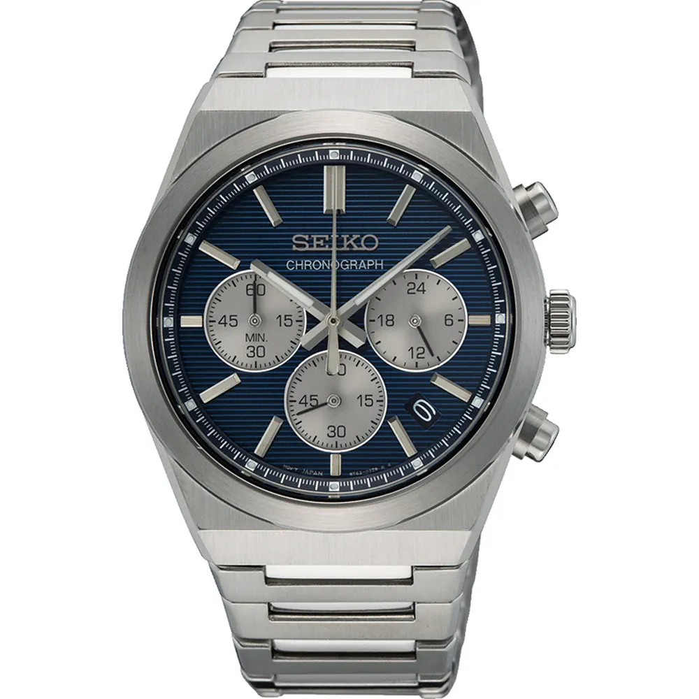 Seiko 5 Sports Quarz Chronograph Herrenuhr SSB453P1