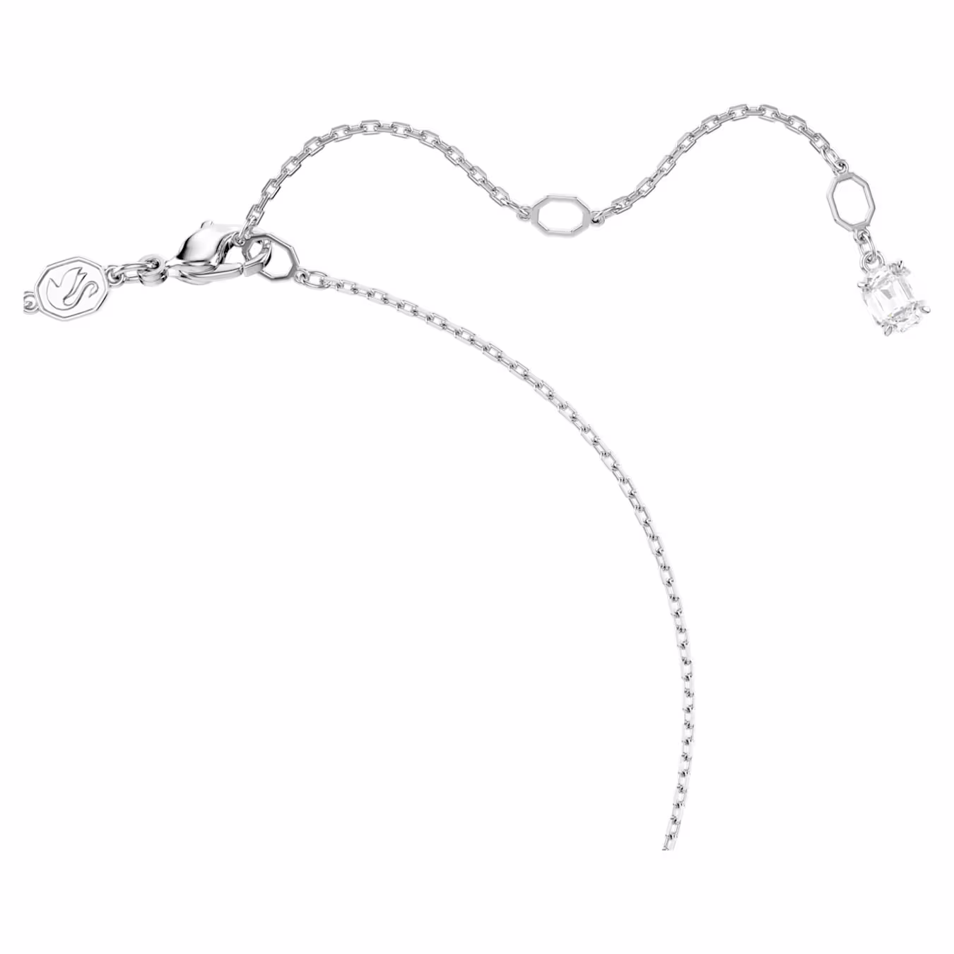 Swarovski Ariana Grande x Swarovski Set Various Cuts, Heart, White, Rhodium Plated