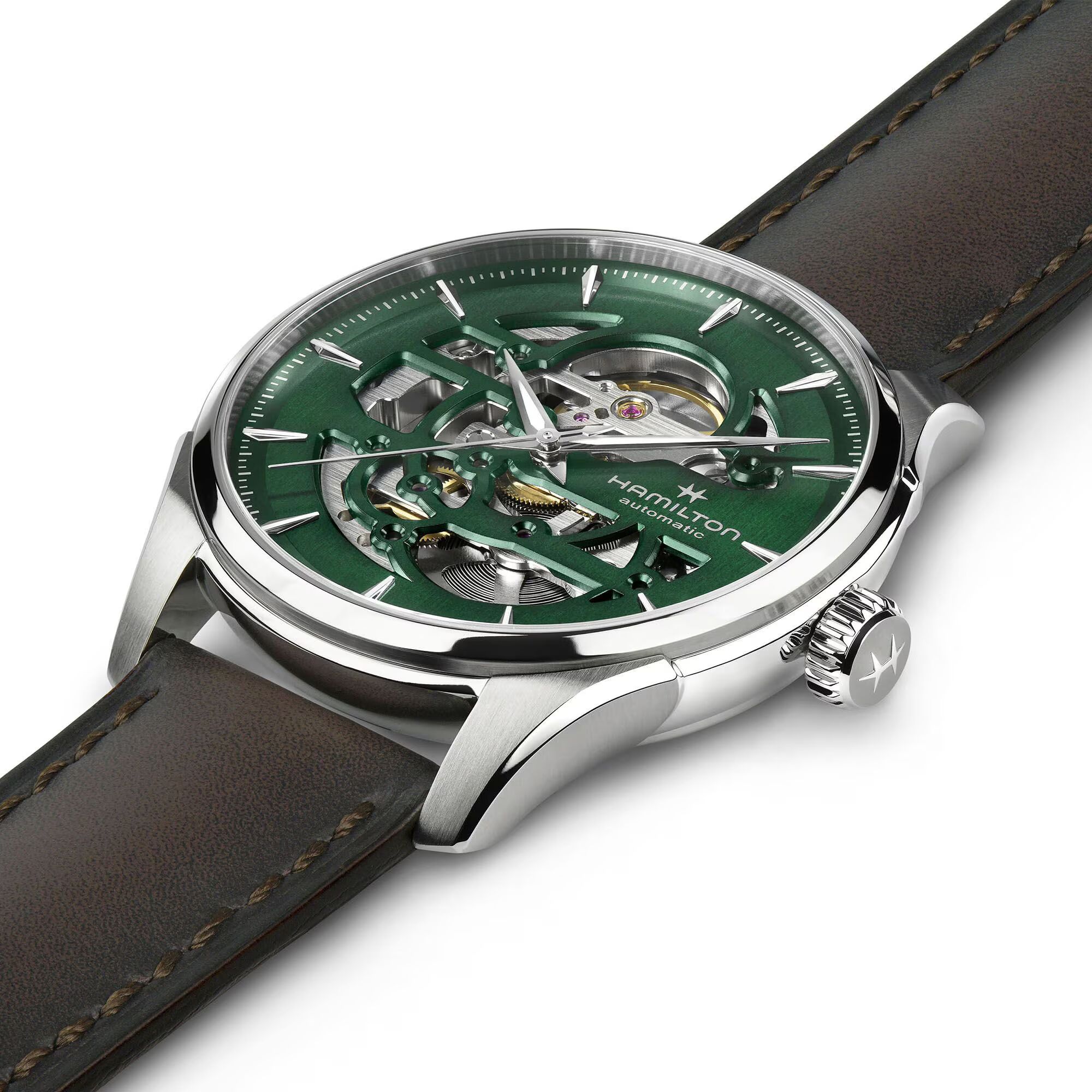 Hamilton Jazzmaster Skeleton Auto Herrenuhr H42535560