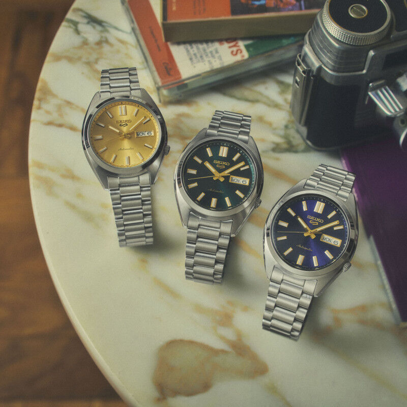 Seiko-5-Sports-Herren-Automatikuhr-blaues-Zifferblatt-3 Seiko Seiko 5 Sports Automatic Men's Watch SRPL59K1