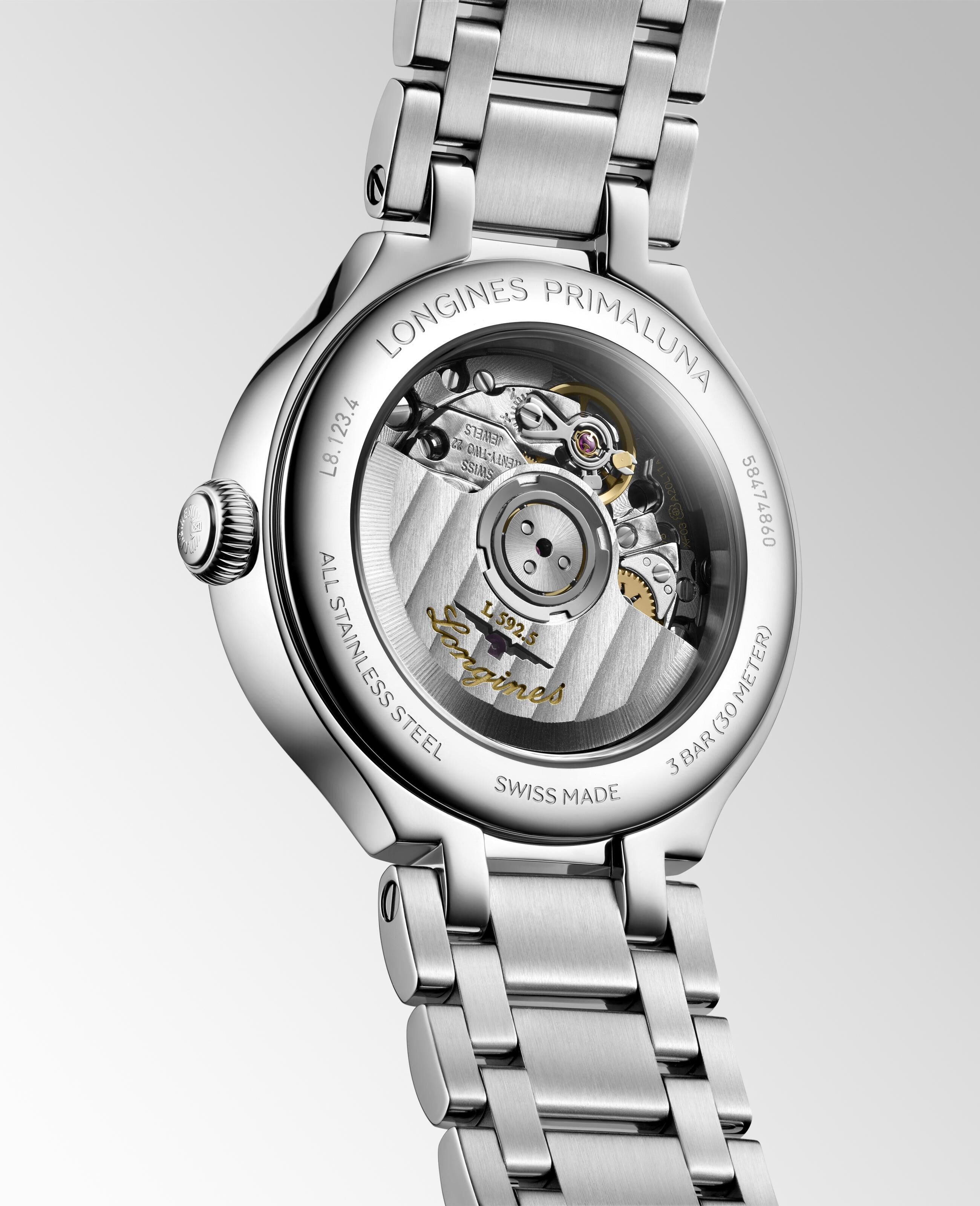 Longines PrimaLuna Damenuhr L8.123.4.71.6