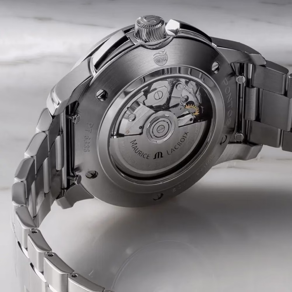 Maurice Lacroix Pontos Chronograph Date Men's Watch PT6388-SS002-220-1 Maurice Lacroix Pontos Chronograph Date Men's Watch PT6388-SS002-220-1