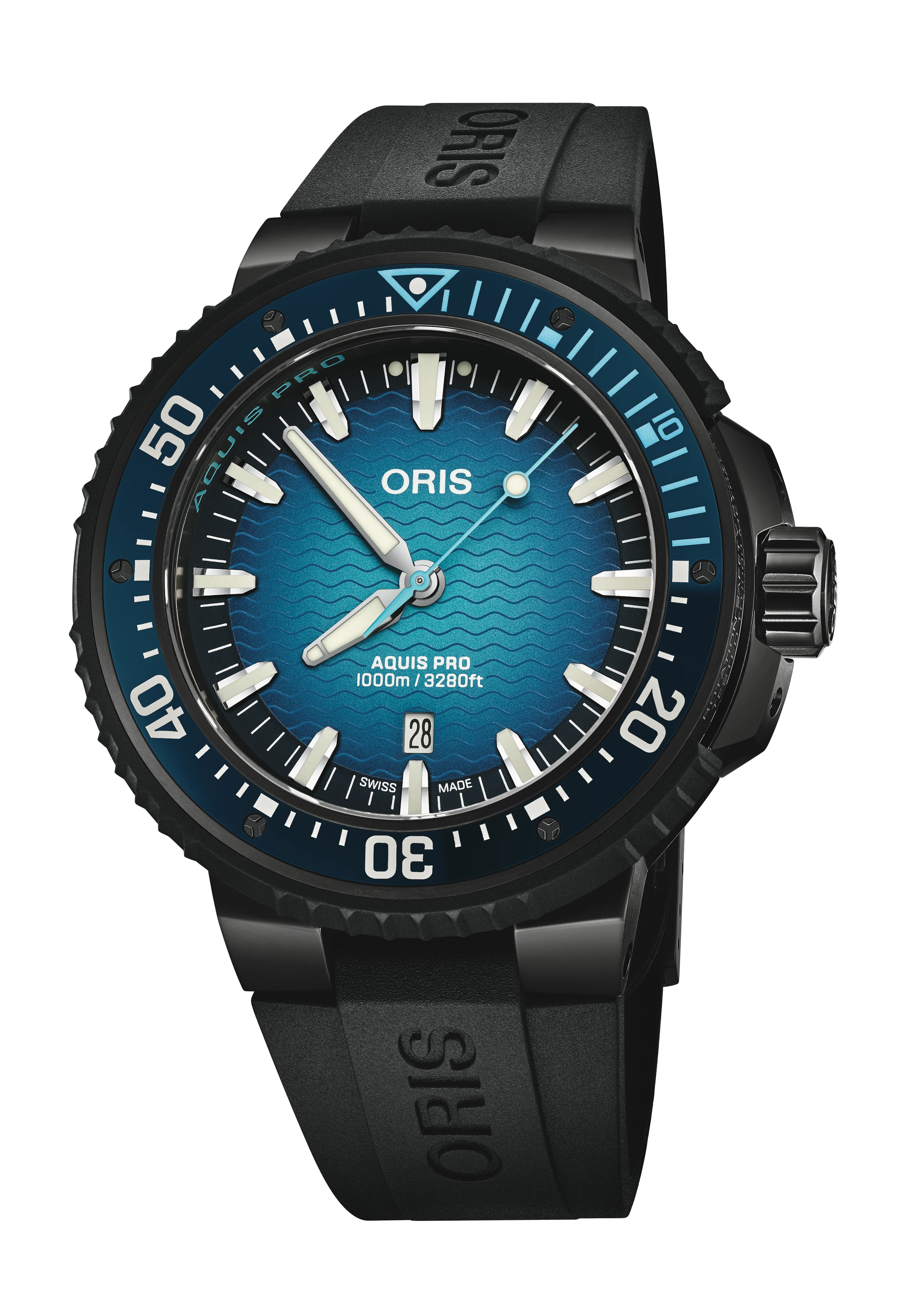 Oris Aquis Pro 1000 m diving watch men's watch 173378017255 Oris Aquis Pro 1000 m diving watch men's watch 173378017255