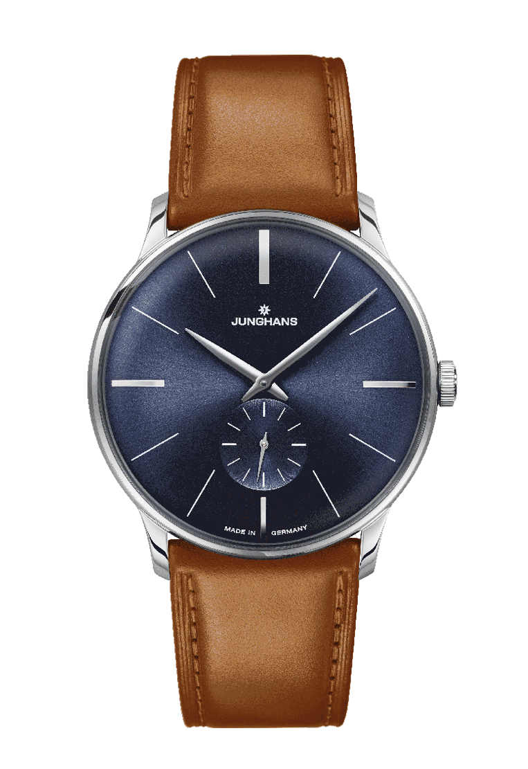 Junghans Meister hand wound sapphire glass men s watch 027 3504.02