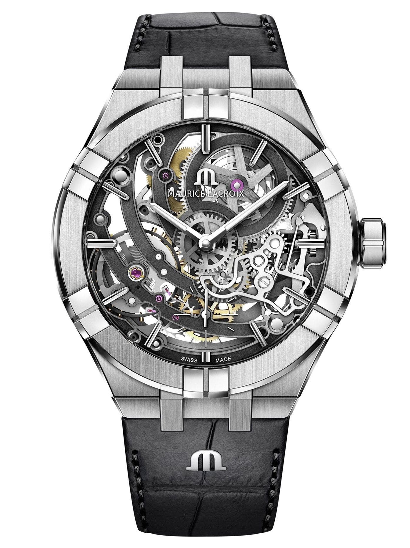 Maurice Lacroix Aikon Skeleton Herrenuhr AI6028-SS001-030-1