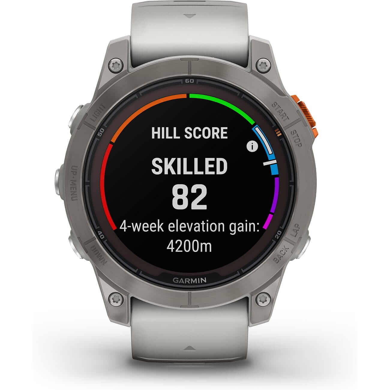 Garmin fēnix® 7 Pro Sapphire Solar Nebelgrau Titan mit Silikonarmband 010-02777-21
