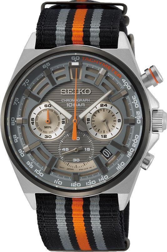 Seiko Chronograph Quarz Herrenuhr SSB403P1