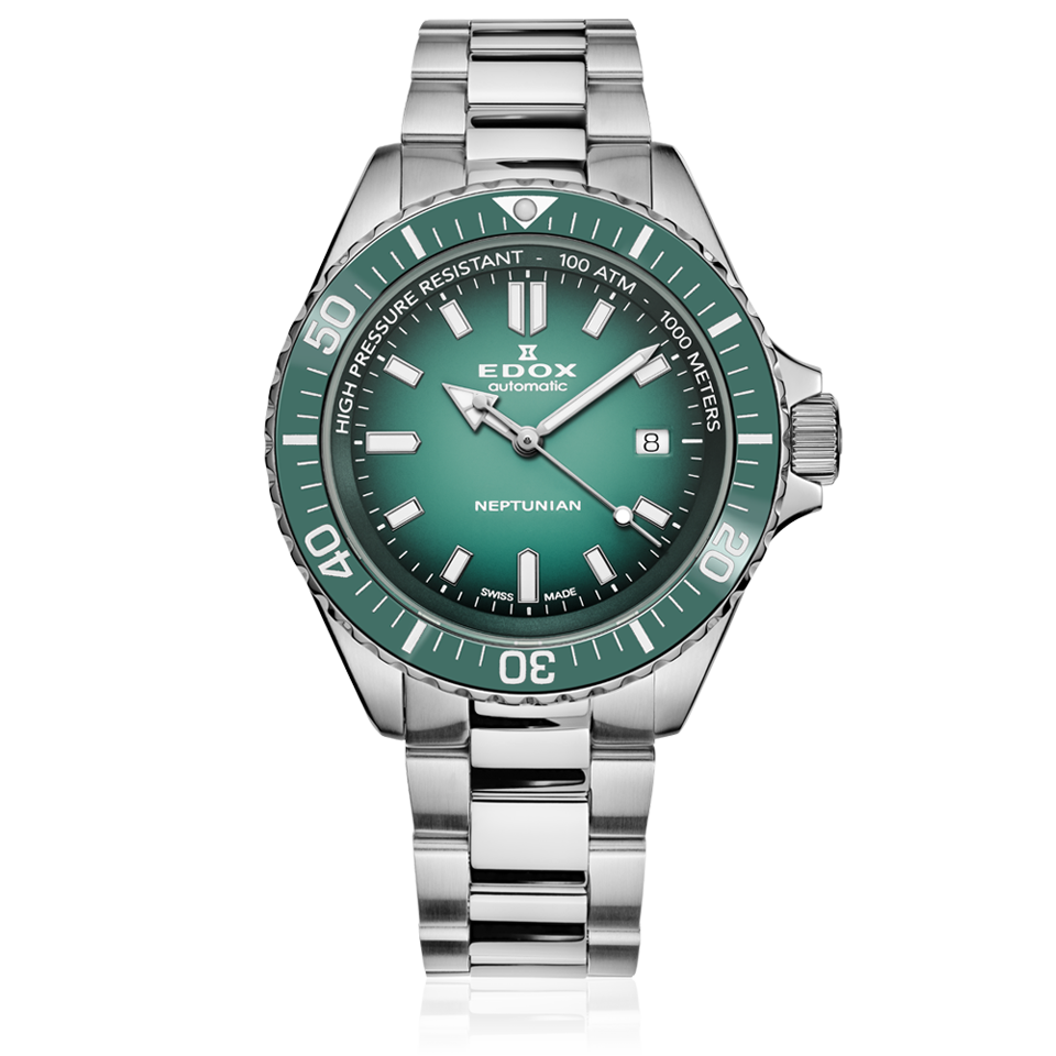 80120-3VM-VDN1 Edox Neptunian Herrenuhr 80120 3VM VDN1