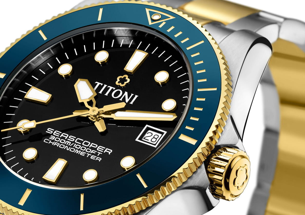 Titoni Seascoper men's watch 83300 SY-BE-248