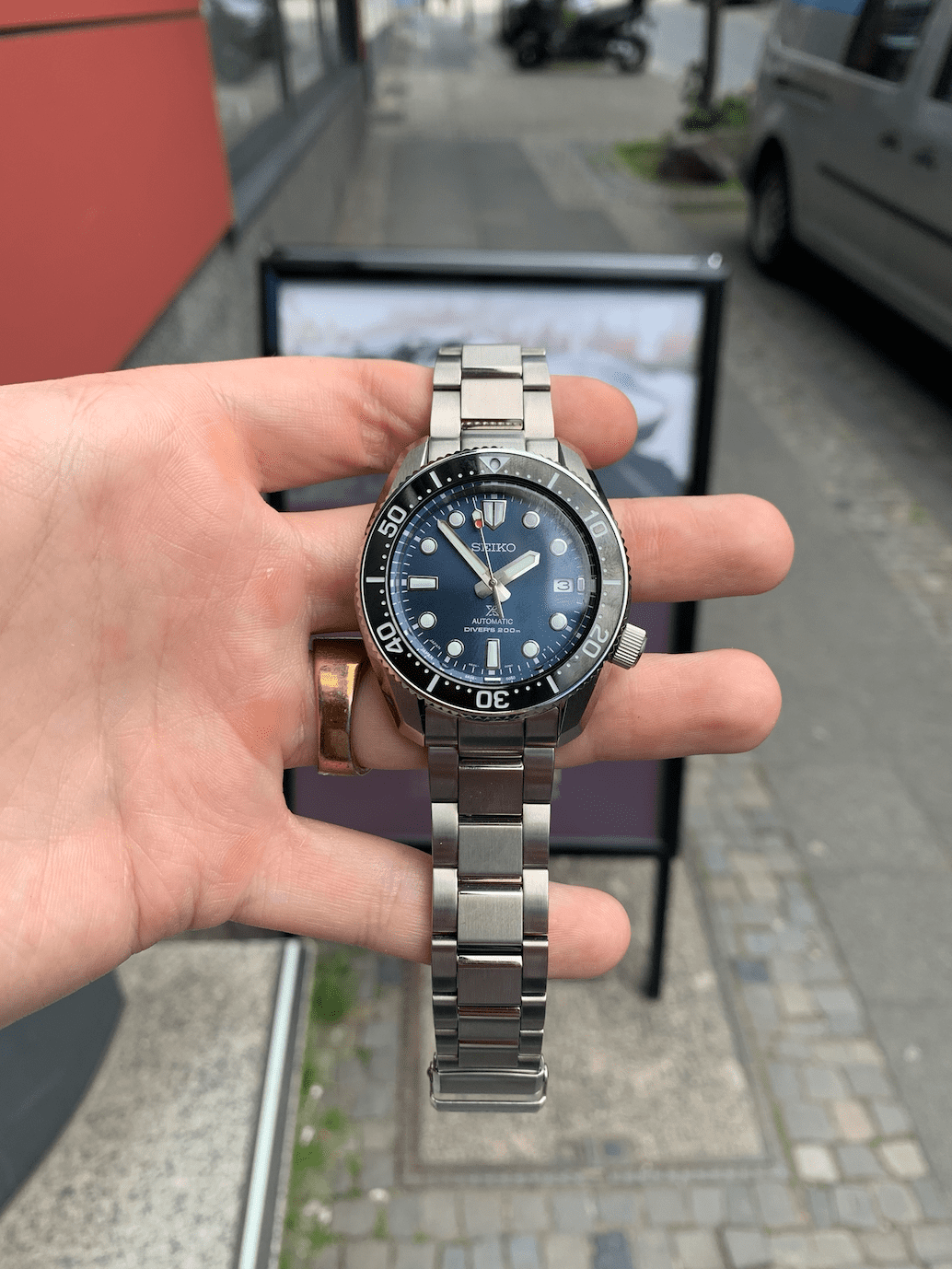 Pre-owend Seiko Prospex Automatic Diver's Herrenuhr SPB187J1