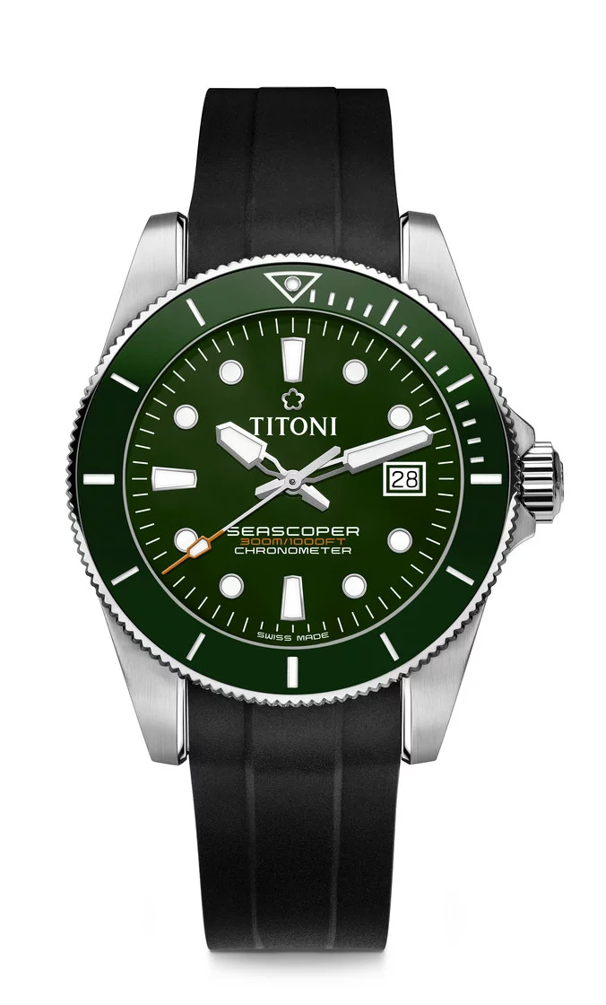 Titoni Seascoper 300 Herrenuhr 83300 S-GN-R-703