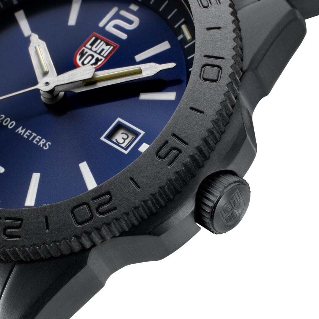 Luminox Pacific Diver 44 mm Taucheruhr Blau Herrenuhr XS.3123.B