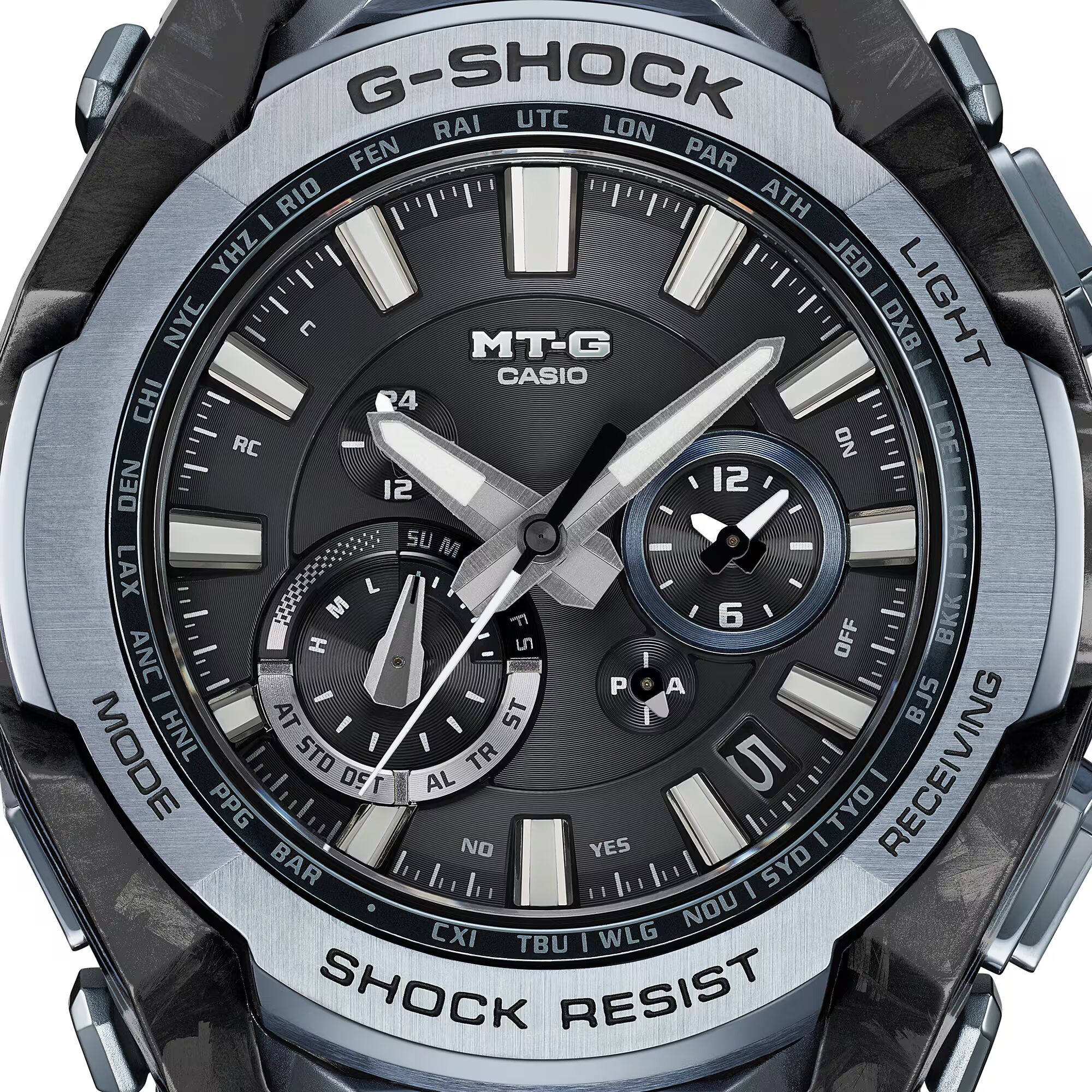 G-Shock MTG Carbon Hybrid Herrenuhr MTG-B4000B-1A2ER