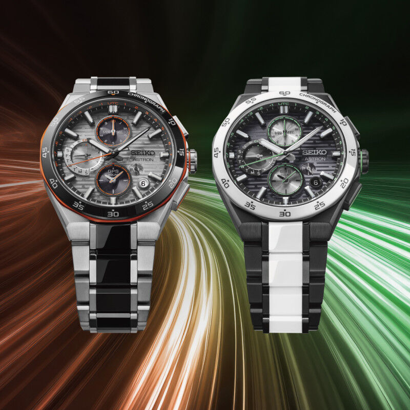 Seiko Astron GPS Solar Dual Time Chronograph Limited Edition Herrenuhr SSH185J1