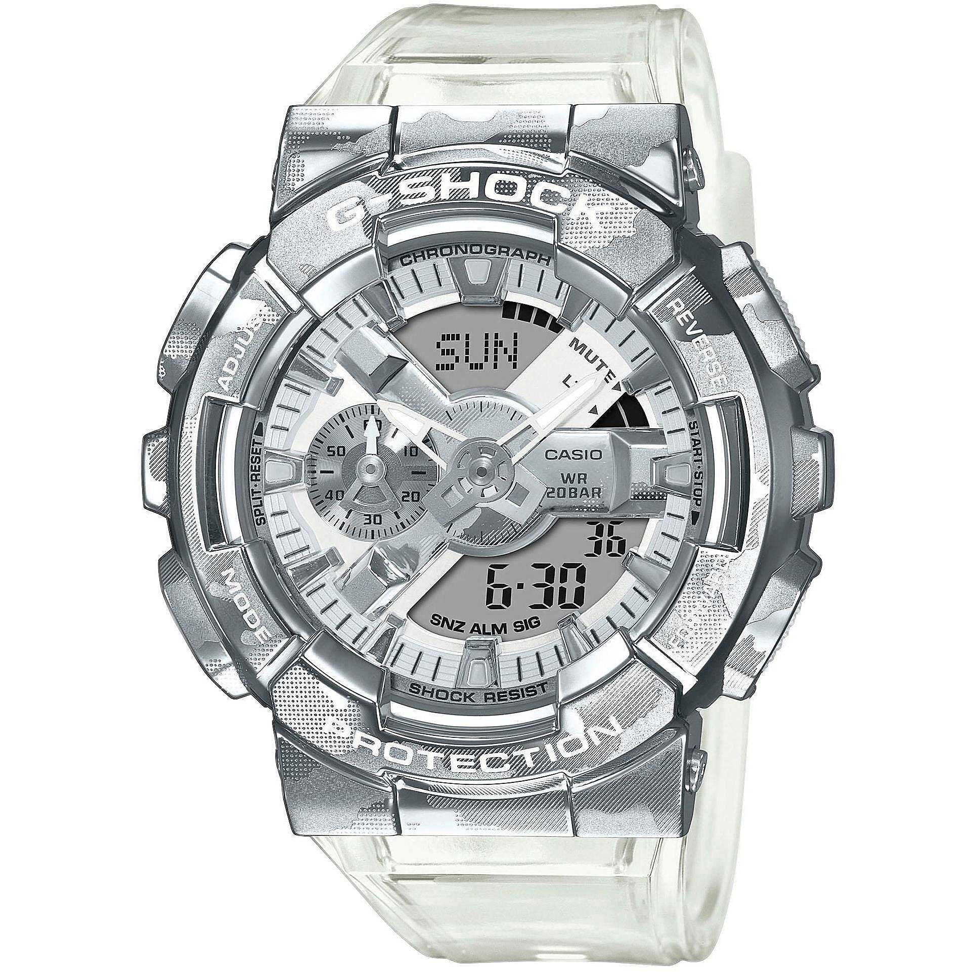 Casio G-Shock Men's Watch Limited Edition Skeleton Camouflage GM-110SCM-1AER