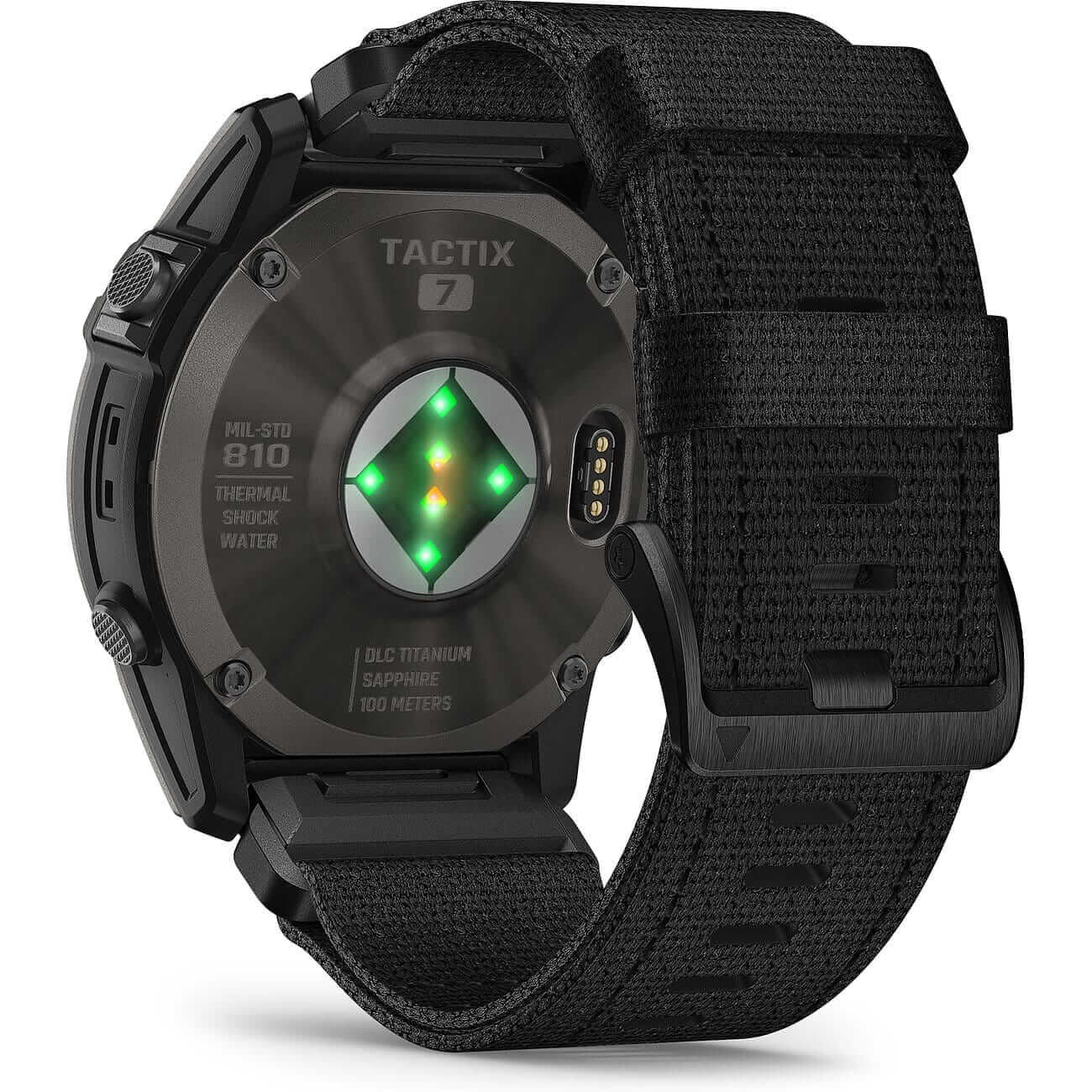 Garmin tactix 7 AMOLED Edition Herrenuhr mit Nylonarmband und Silikonband 010-02931-01